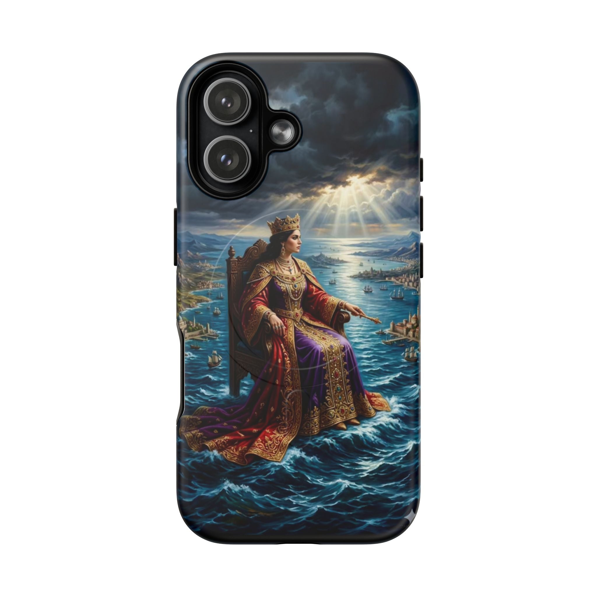 Regal Sea Queen Phone Case — Tough Magnetic Protective Case