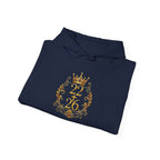 Lion Crest Hoodie – "22:26" Bible Verse Religious Pullover