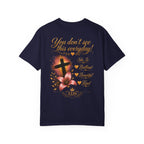 Christian Cross Floral T-Shirt — “You Don’t See This Everyday” Inspirational Tee