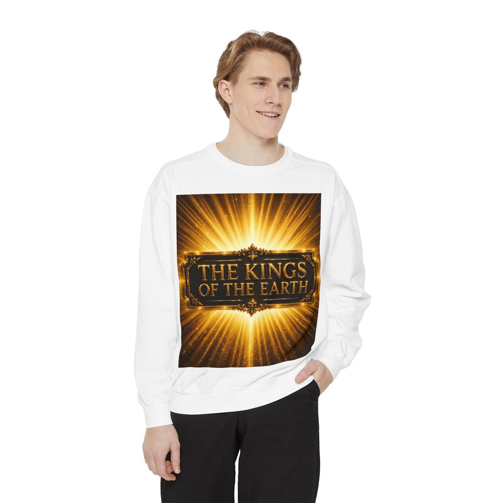 The Kings of the Earth Sweatshirt — Royal Christian Statement Pullover