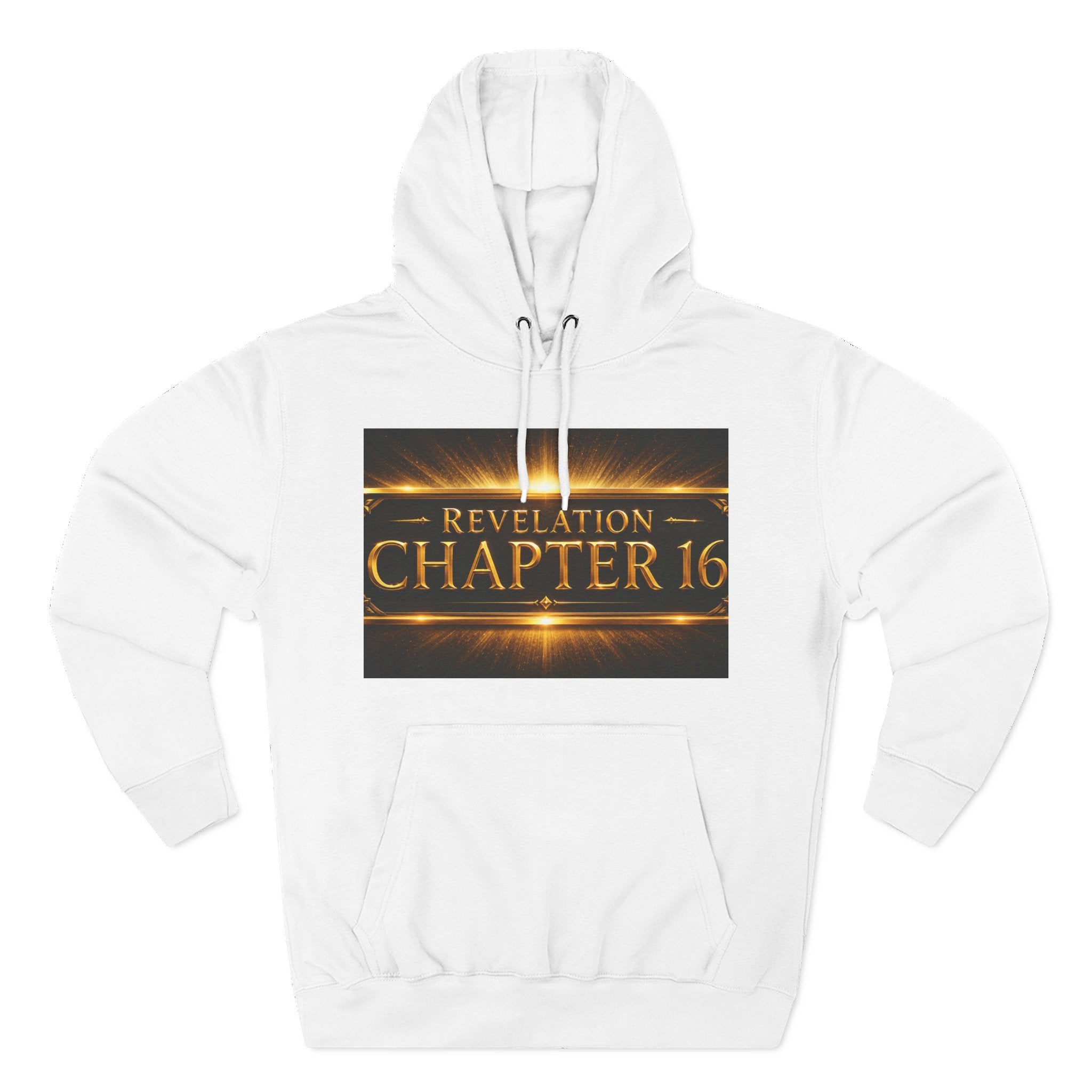 Revelation Chapter 16 'Judgment Begins' Graphic Hoodie — Apocalyptic Angel Faith Pullover