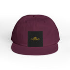 Surf Cap - Minimal Gold Wave Embroidered Patch Hat