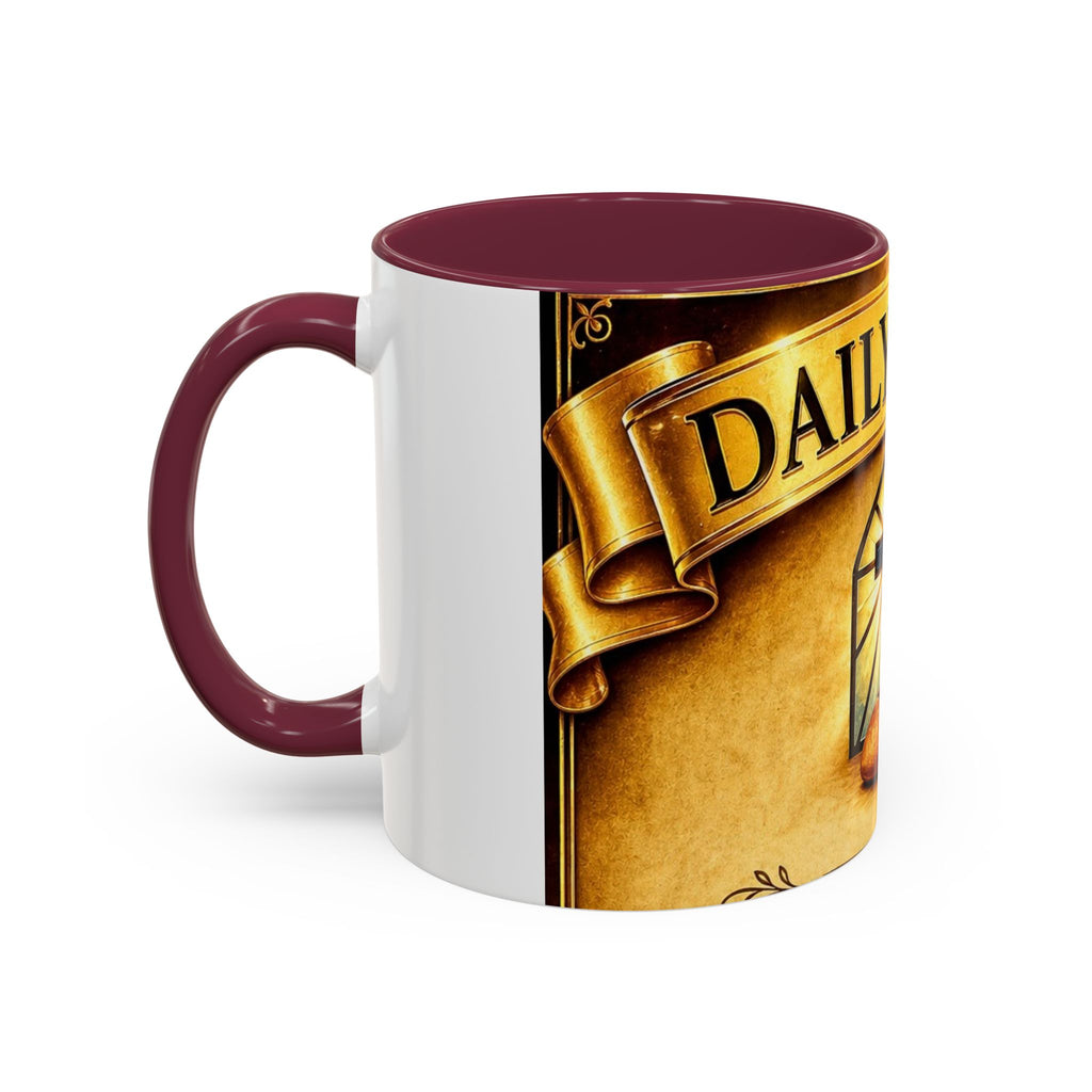 Daily Bread Coffee Mug — Christian Cross & Communion 11oz/15oz