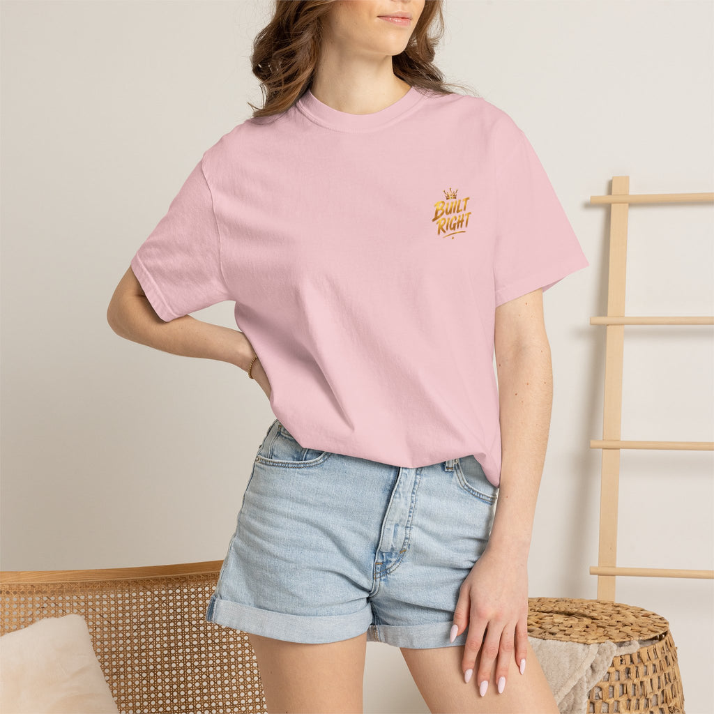 Built Right Lion T-Shirt — Strong, Wise & Faithful Christian Tee