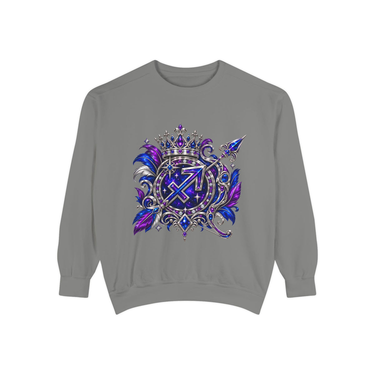 Sagittarius Zodiac Sweatshirt — Celestial Archer Graphic Pullover