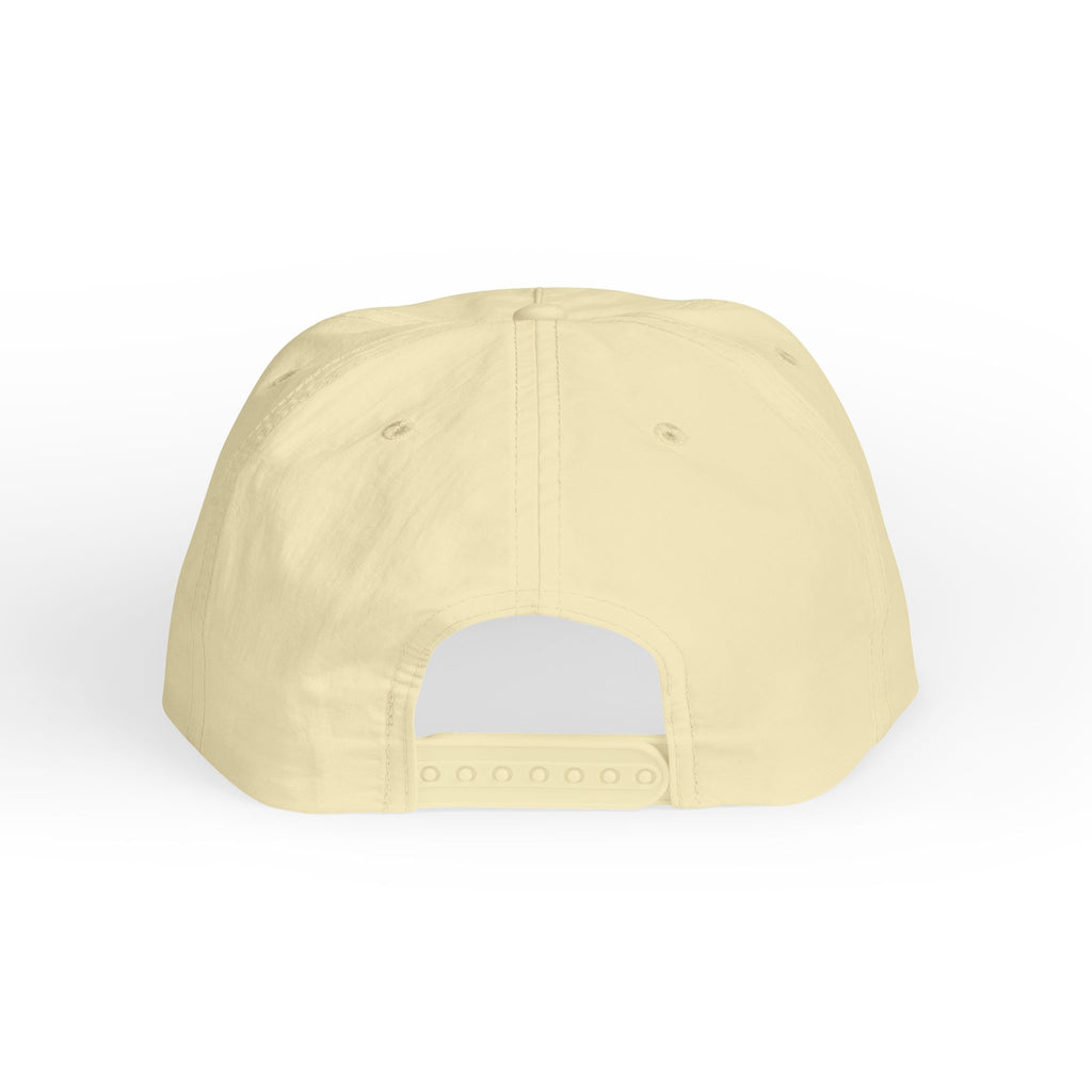 Surf Cap - Minimal Gold Wave Embroidered Patch Hat