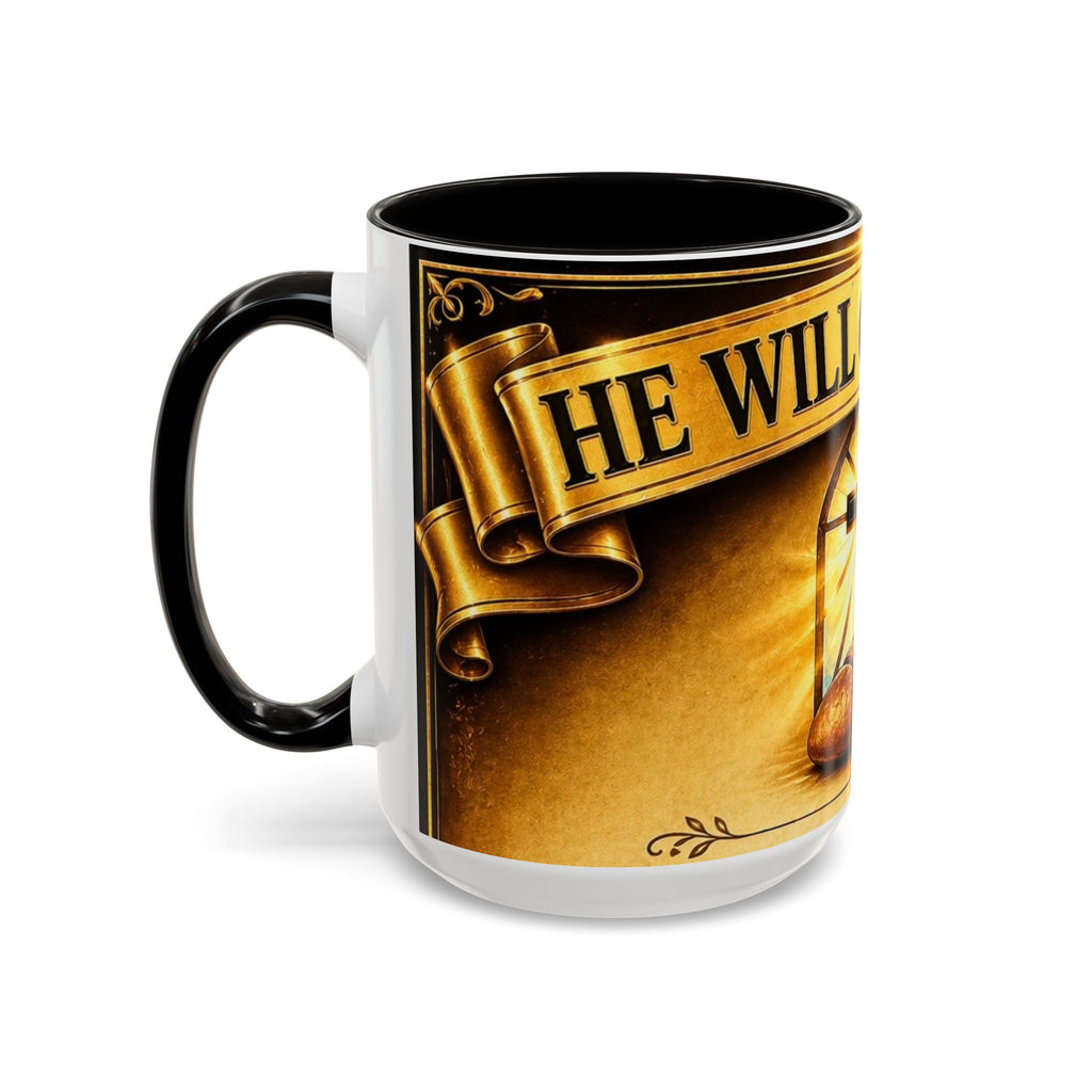 Religious Communion Mug — 'I Will Carry You' Coffee Cup (11oz/15oz)