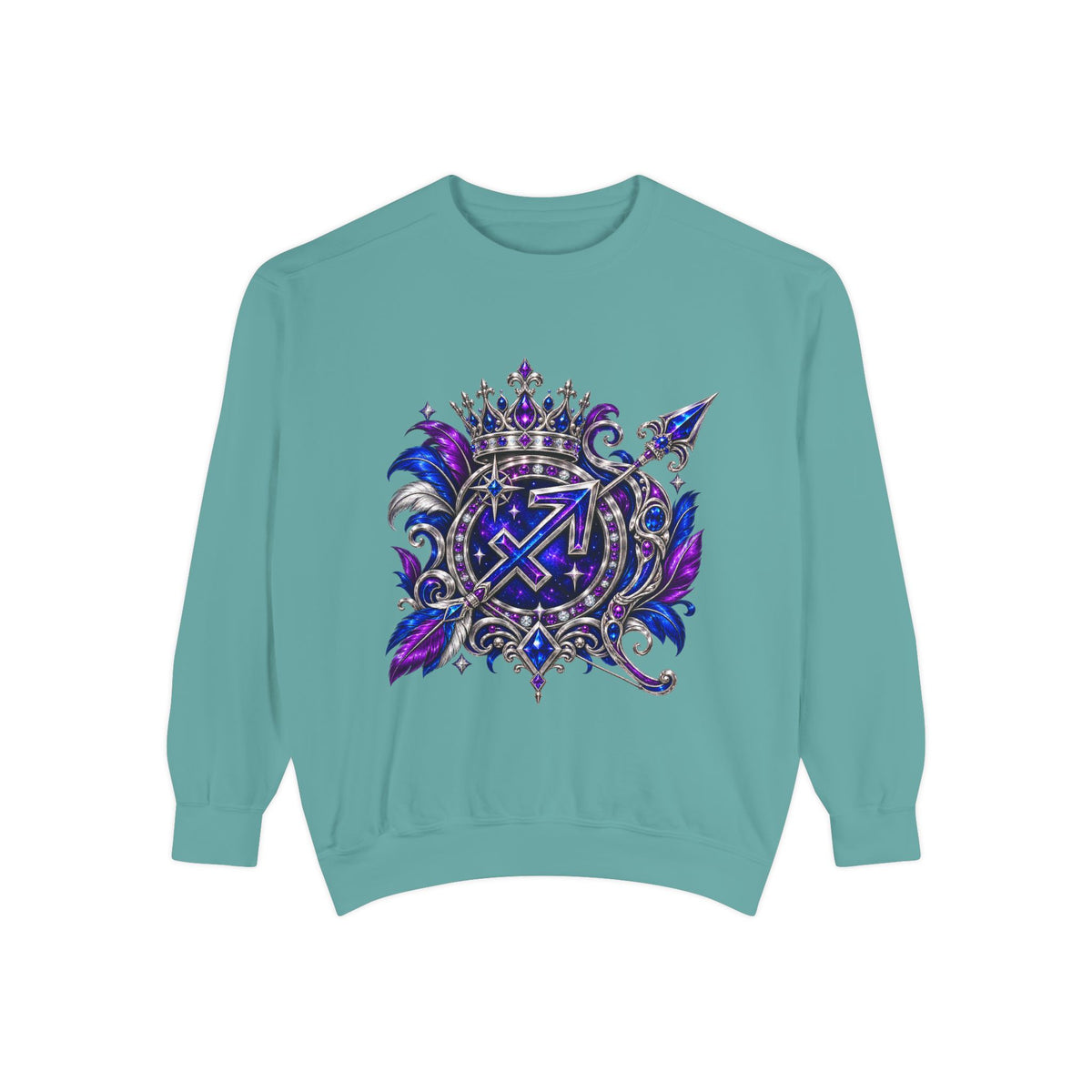 Sagittarius Zodiac Sweatshirt — Celestial Archer Graphic Pullover