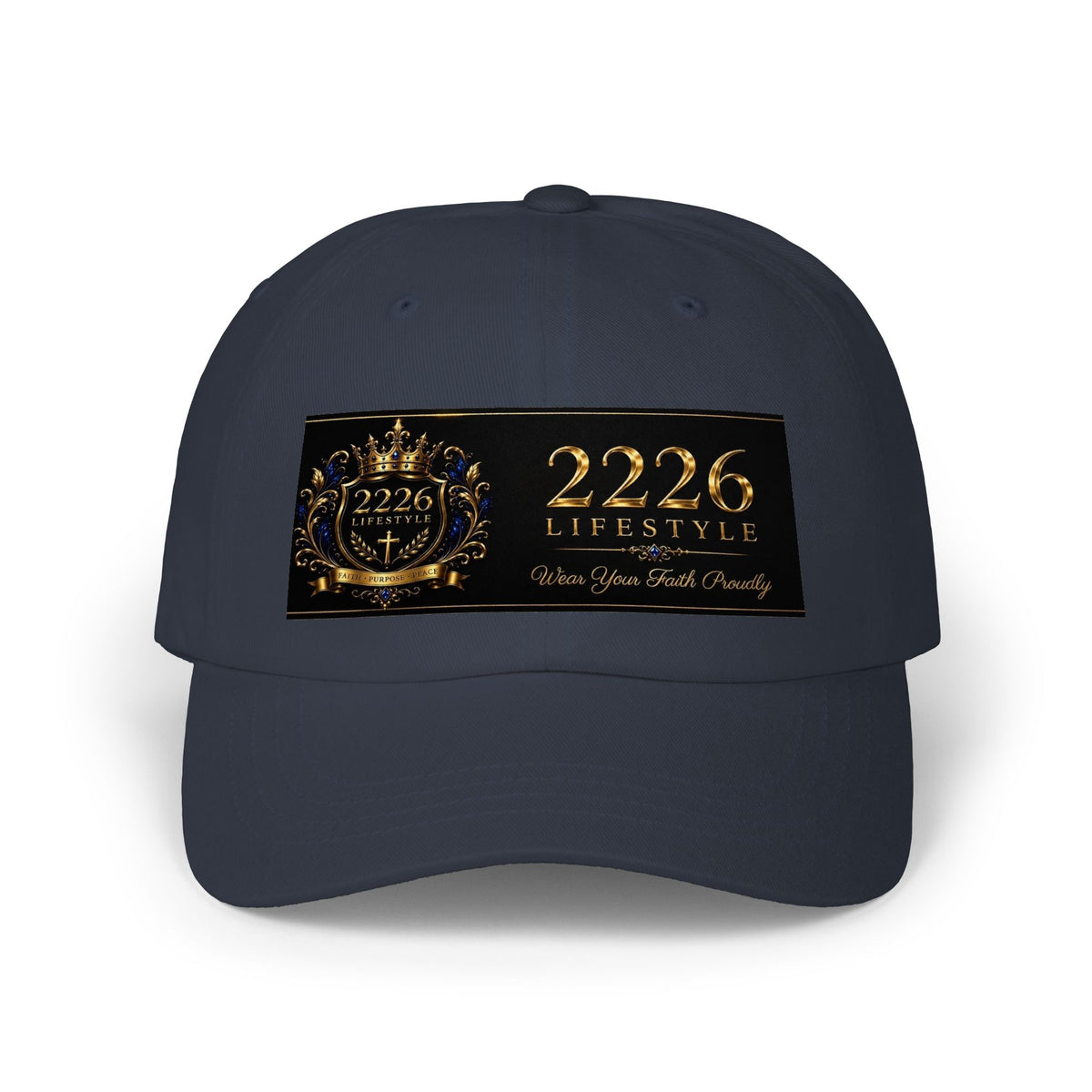 2226 Lifestyle Embroidered Dad Cap — Classic Crest Logo Hat