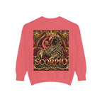 Scorpio Zodiac Sweatshirt — Regal Gold Scorpion Astrological Crewneck