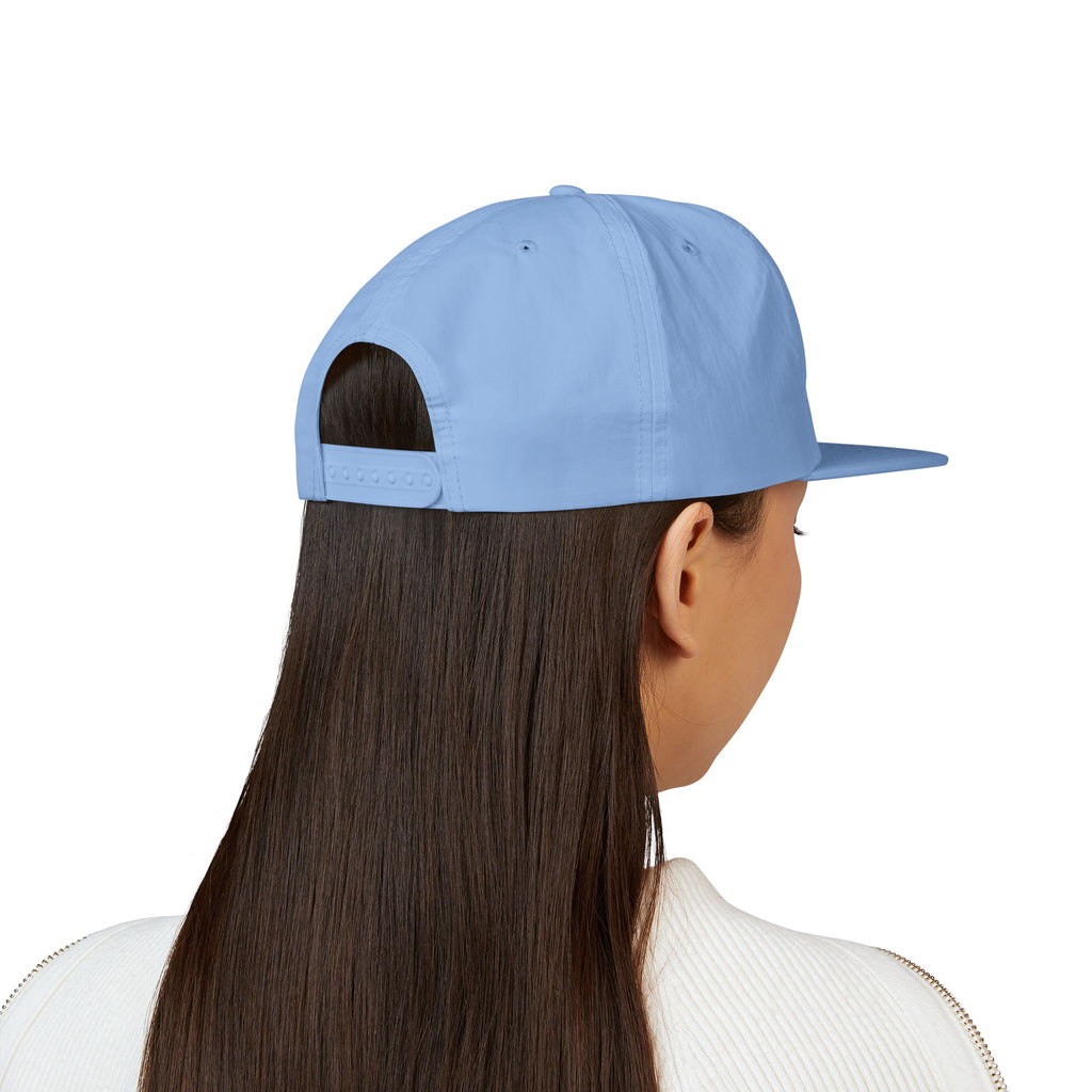 Surf Cap - Minimal Gold Wave Embroidered Patch Hat
