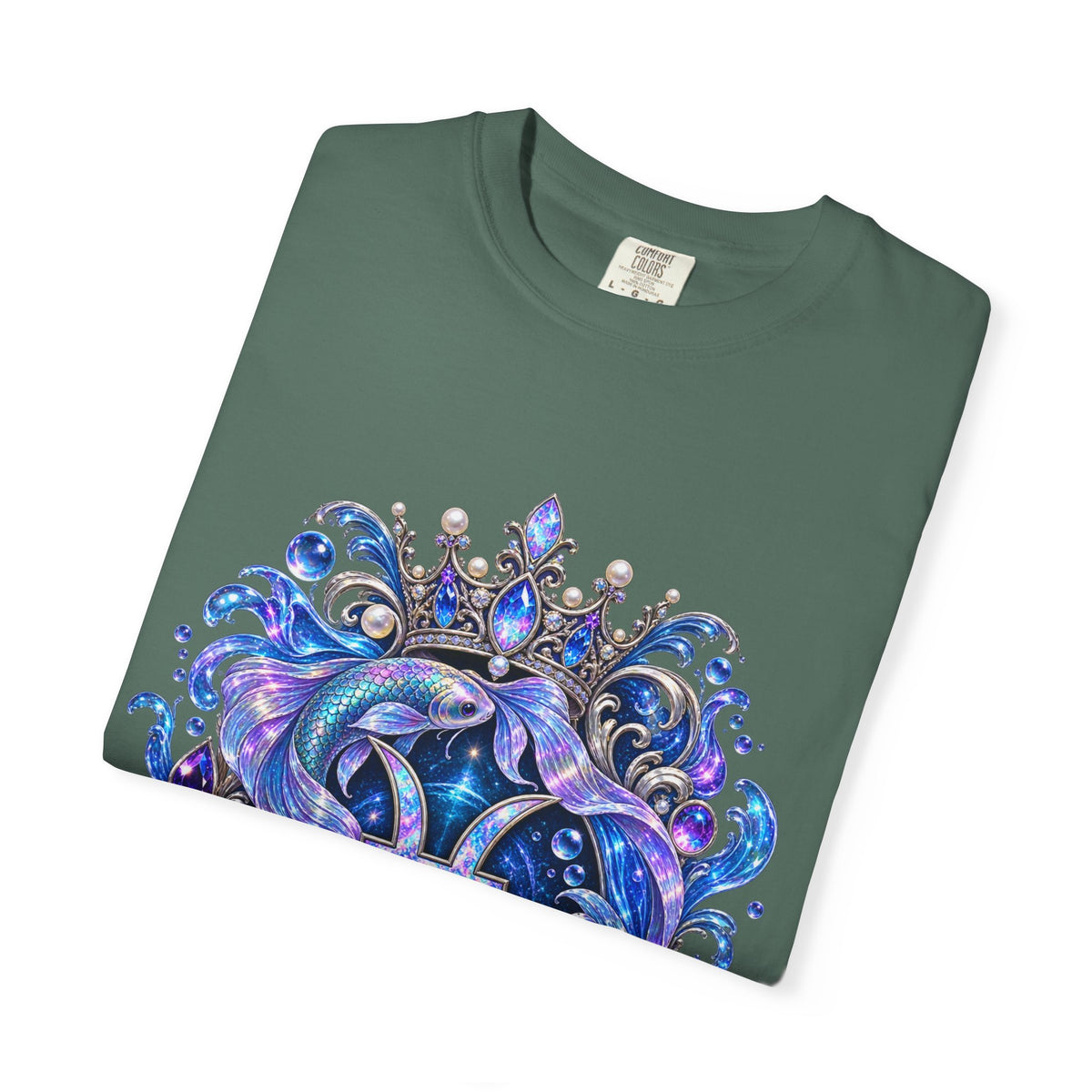 Pisces Mermaid T-Shirt — Zodiac Pisces Symbol Graphic Tee