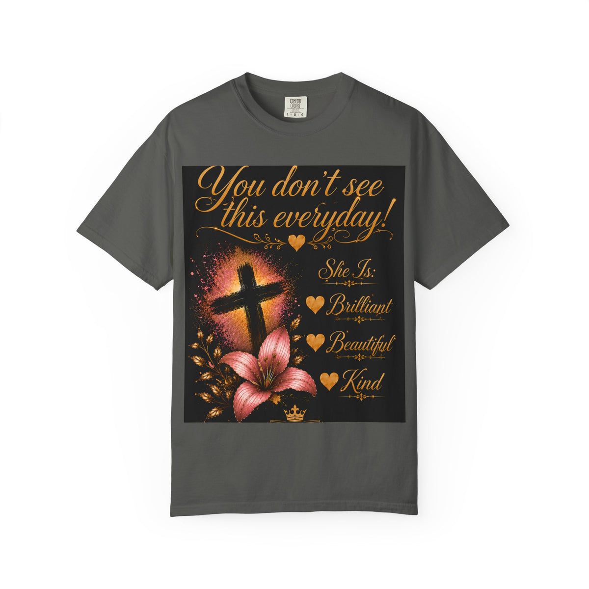 Christian Inspirational T-Shirt — "Not By Sight" / "You Don’t See This Everyday" Design
