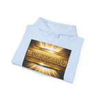 Religious Hoodie - "The Lamb on Mount Zion" Gold Faith Sweatshirt