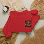 Royal Thrones Crewneck Sweatshirt — "Kings" Graphic Back Print