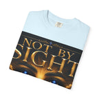 Not By Sight / Walk By Faith T‑Shirt — Christian Faith Graphic Tee