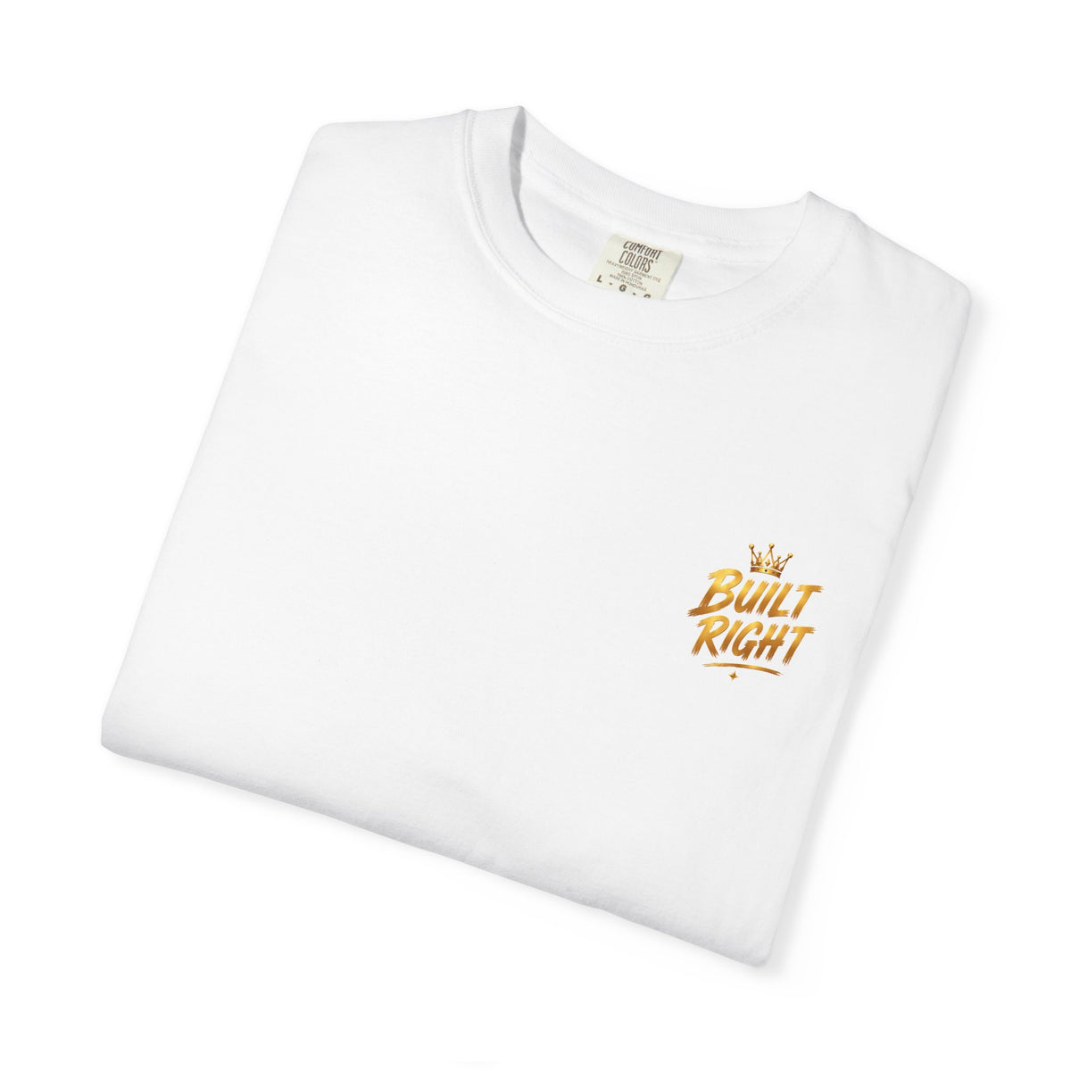 Built Right Lion T-Shirt — Strong, Wise & Faithful Christian Tee