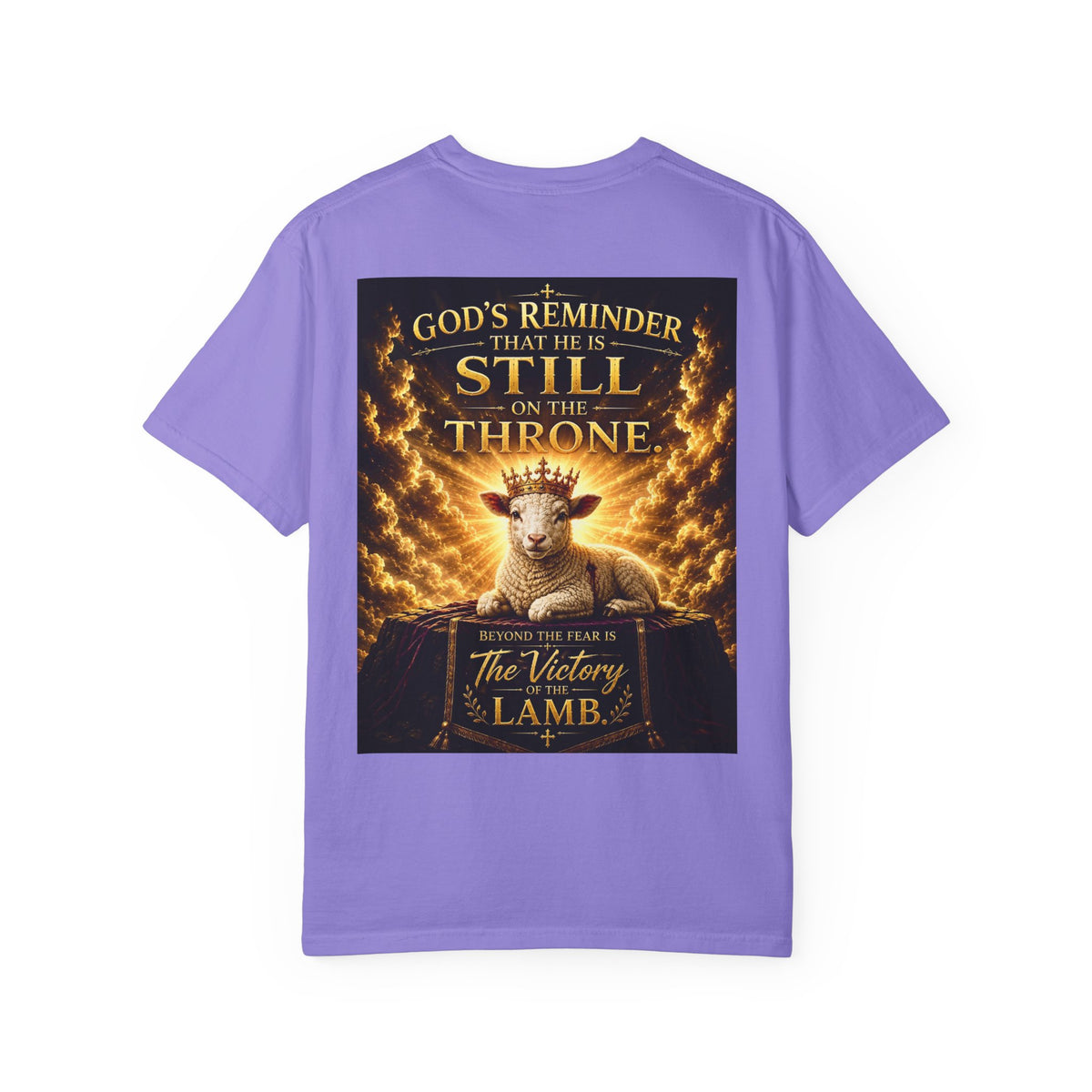 Christian Inspirational T-Shirt — "Speak Life" & "Still on the Throne" Faith Graphic Tee