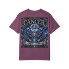 Cancer Zodiac T-Shirt — Blue Crab Astrology Tee (Intuitive, Loyal, Nurturing)