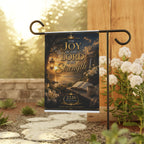 "The Joy of the Lord is My Strength" — Faith Garden Flag | Outdoor Scripture Banner