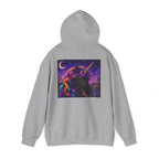 Unicorn Hoodie – Cosmic Rainbow Black Unicorn Pullover