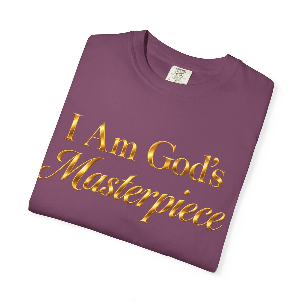 I Am God’s Masterpiece T-Shirt — Inspirational Christian Scripture Tee (Psalms 139:14)