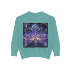 Libra Zodiac Sweatshirt — Scales Astrology Graphic Crewneck