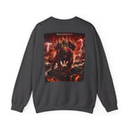 Crewneck Sweatshirt — "The Great Harlot: The Judgment Begins" Religious Graphic Pullover (Revelation 17:3)