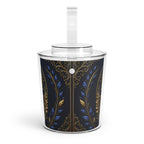 Regal Gold Crown Ice Bucket with Tongs — Elegant Barware for Parties & Gifts