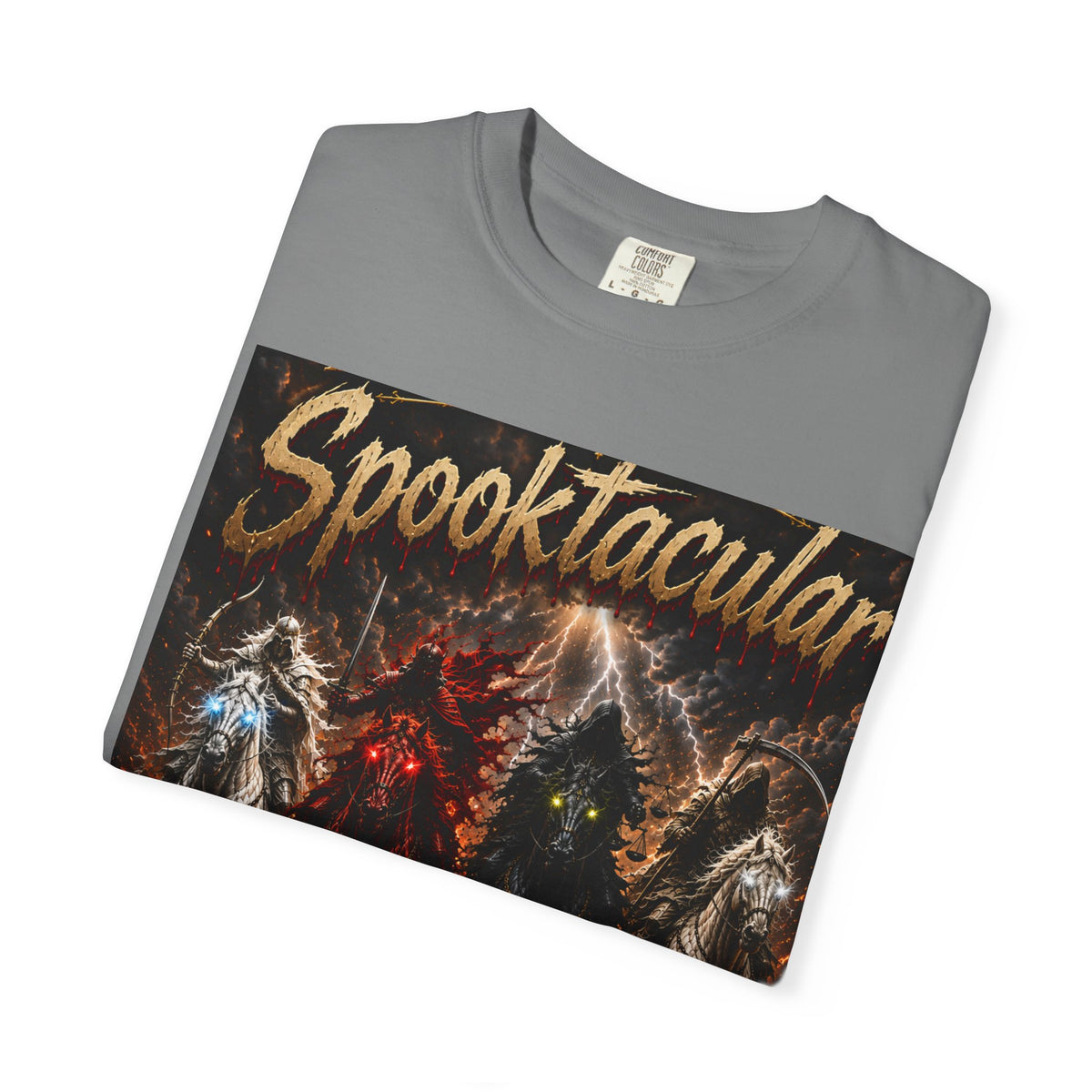 T-Shirt — "Spooktacular" & "The Victorious Lamb" Graphic Tee