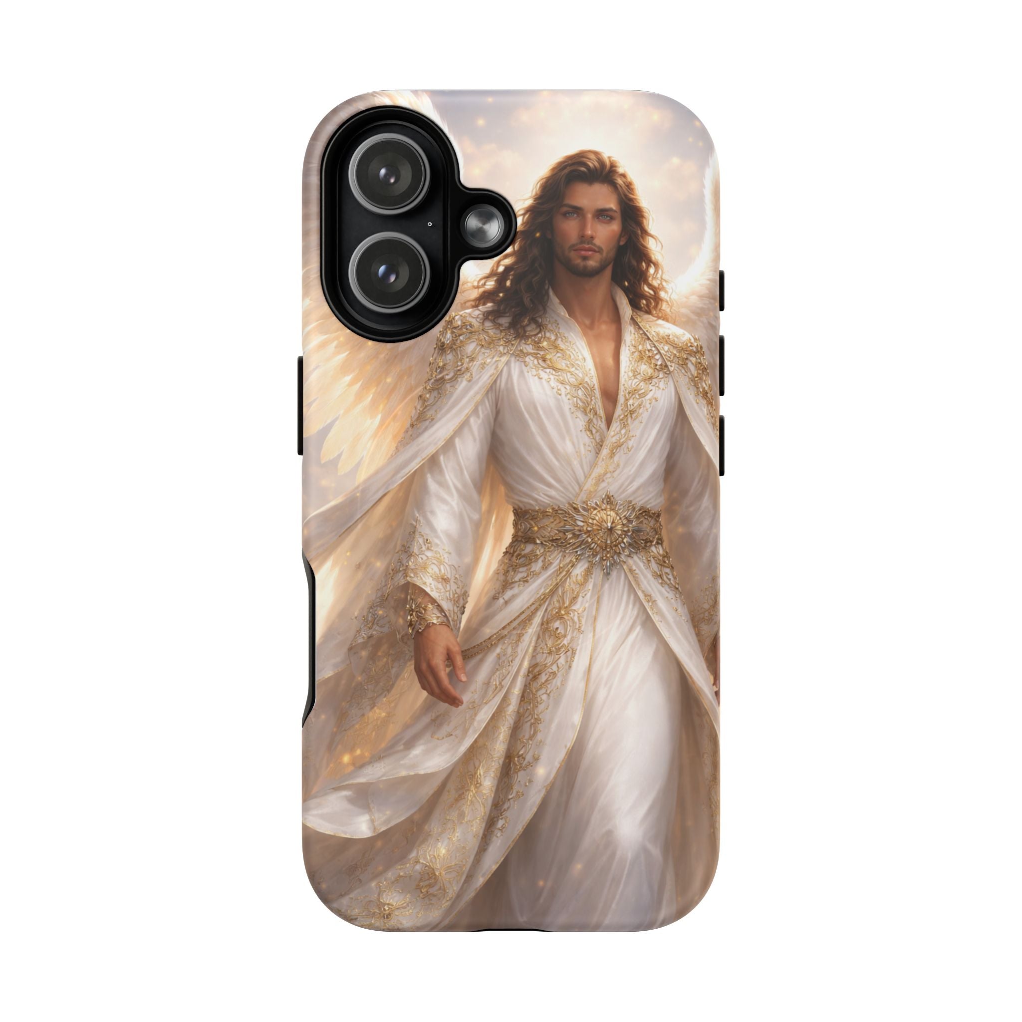 Angel Guardian Phone Case — Magnetic Tough Protective iPhone Cover