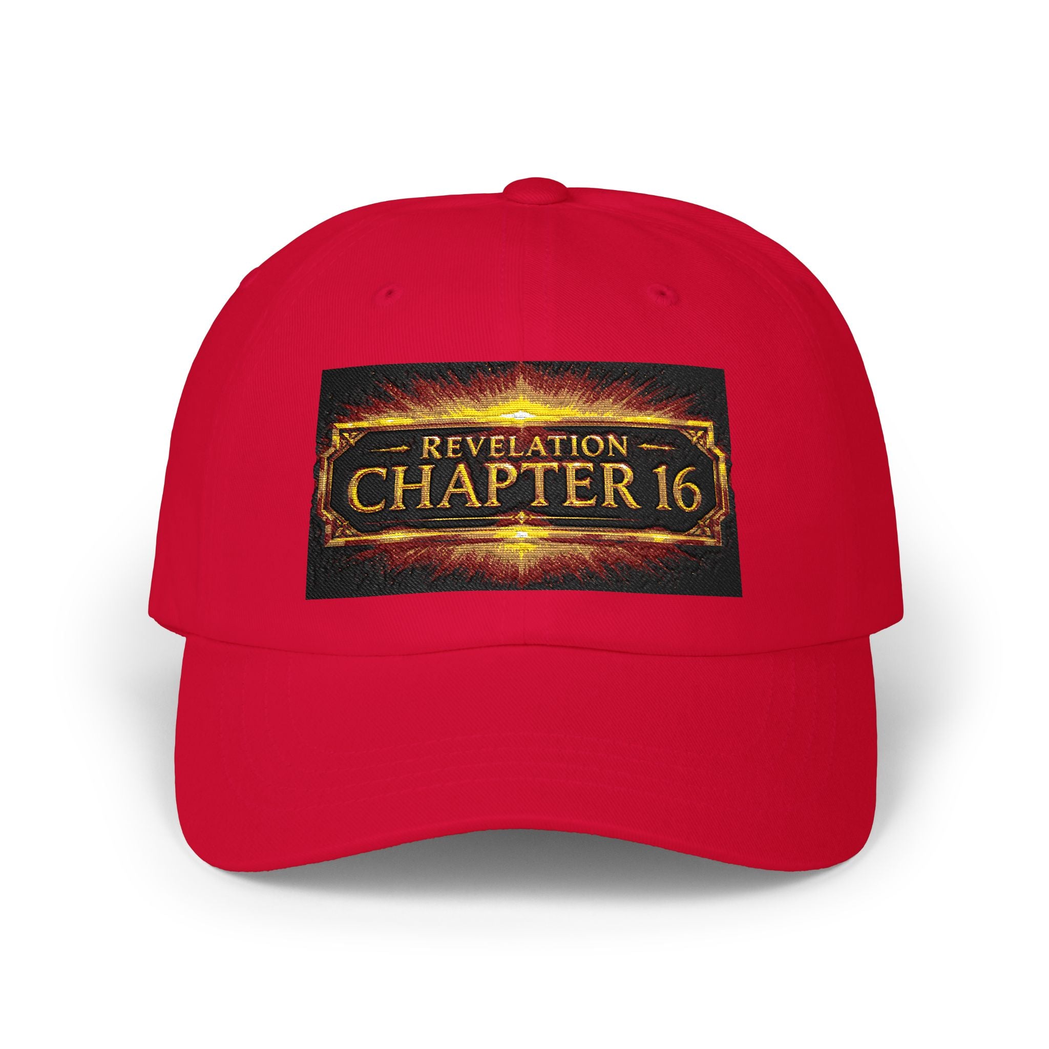 Revelation Chapter 16 Embroidered Dad Cap