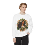 Virgo Zodiac Sweatshirt — Virgo Goddess & Owl Astrology Crewneck