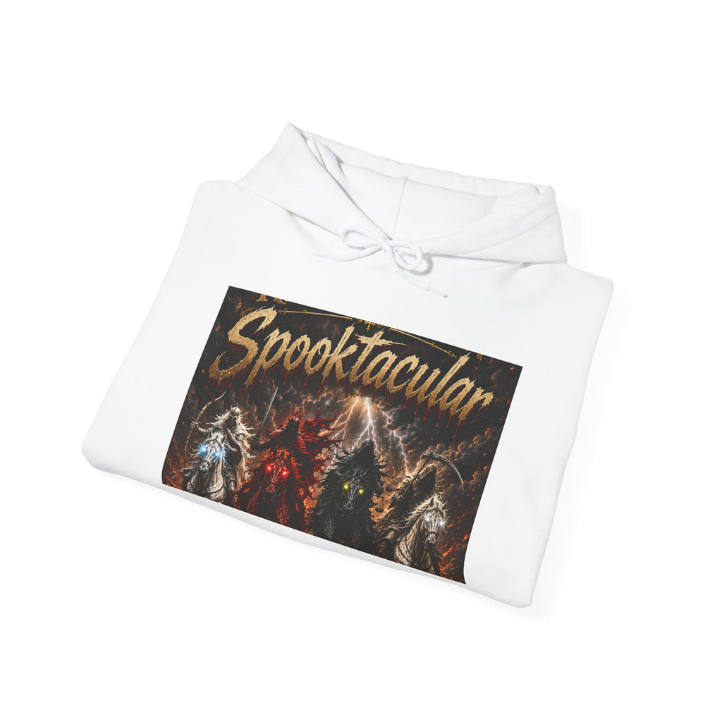Spooktacular Halloween Hoodie — Haunted Night Ghosts Pullover