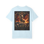 Aries Ram Zodiac T-Shirt — Bold Gold Astrology Tee