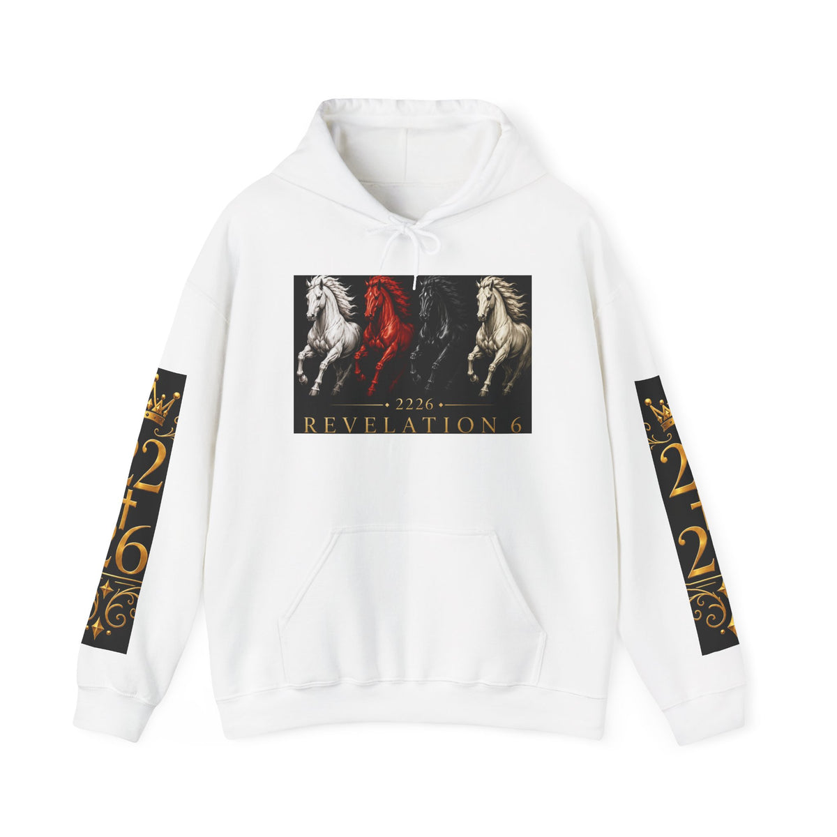 Hoodie - Revelation Four Horsemen Graphic Pullover