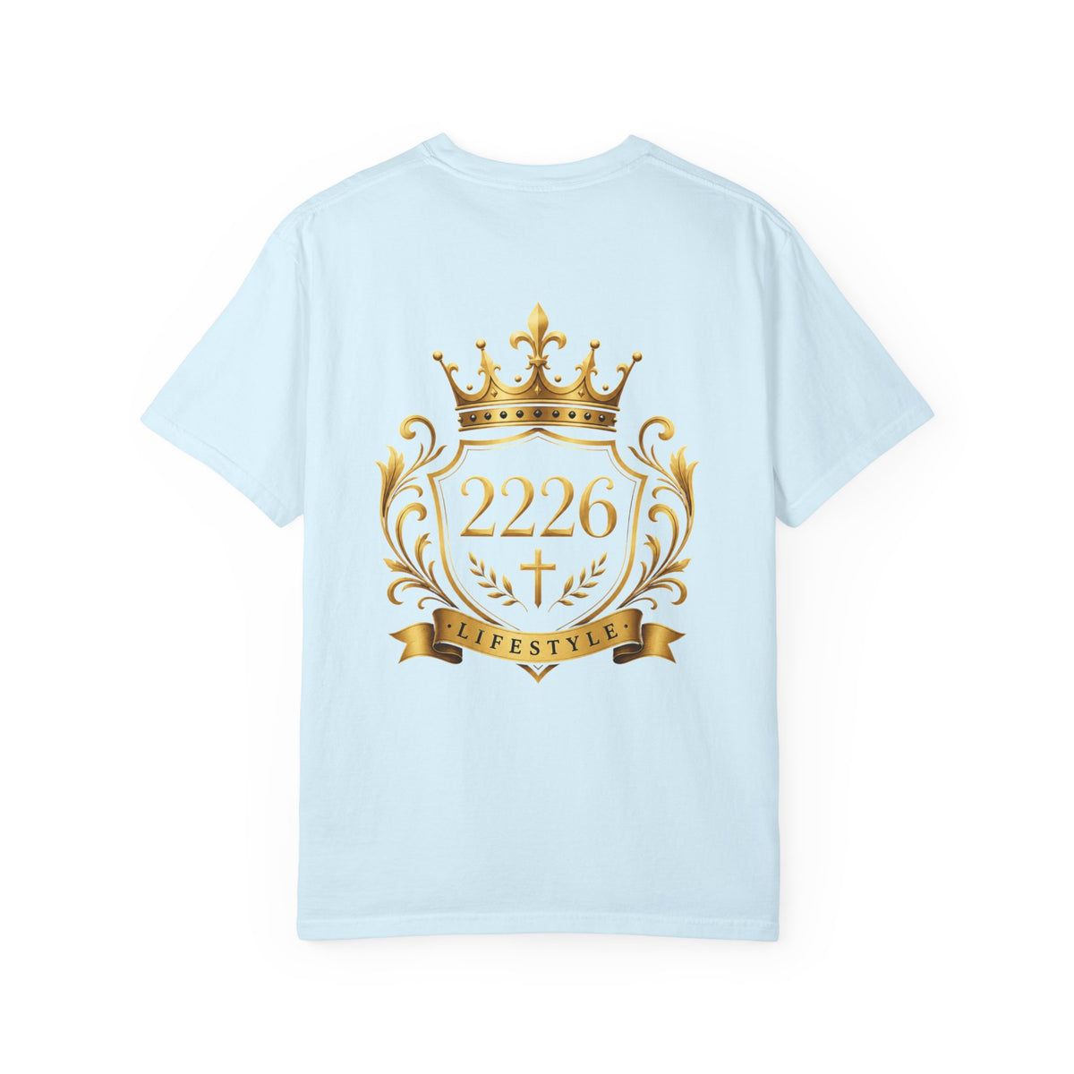 Royal Crest 2226 T-Shirt — Gold Crown Emblem Tee