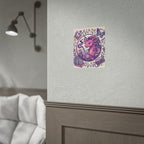 Unicorn Galaxy Poster — Cute Pastel Magical Creature Wall Art