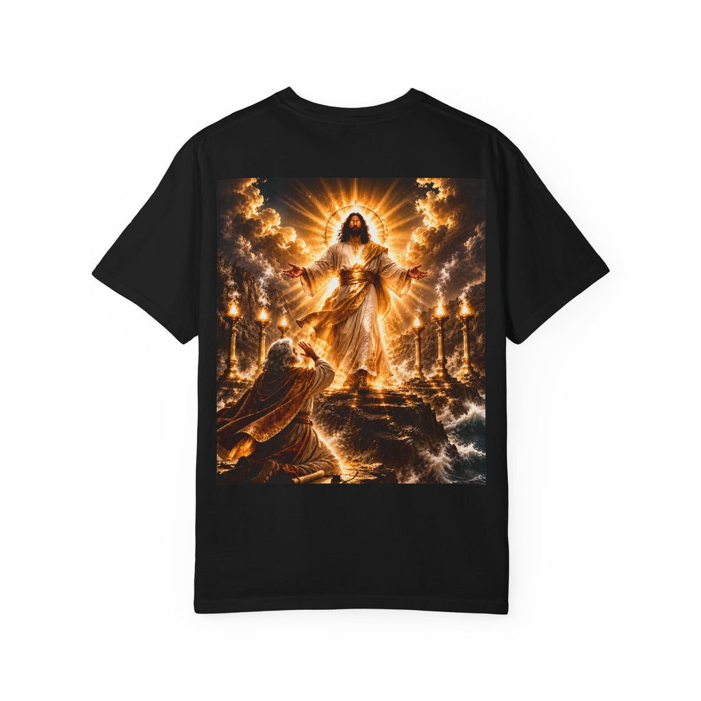 Revelation Chapter 1 T-Shirt — Glorious Jesus Radiant Christian Graphic Tee