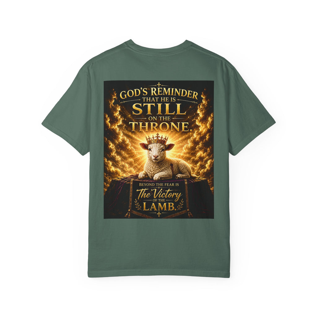 Christian Inspirational T-Shirt — "Speak Life" & "Still on the Throne" Faith Graphic Tee