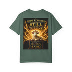 Christian Inspirational T-Shirt — "Speak Life" & "Still on the Throne" Faith Graphic Tee