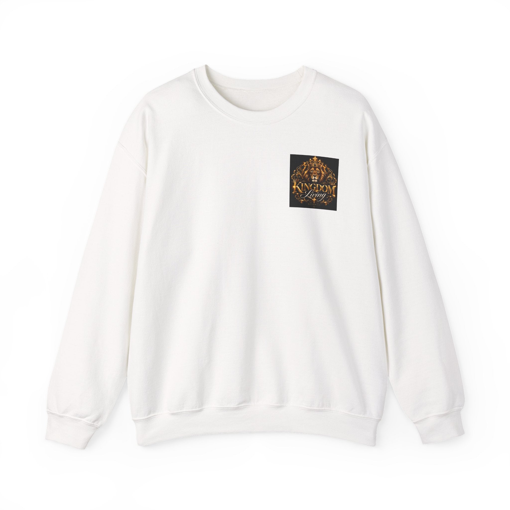 Royal Thrones Crewneck Sweatshirt — "Kings" Graphic Back Print