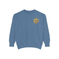 Built Right Sweatshirt — "Built Right: Beautiful. Brilliant." Gold Script Crewneck