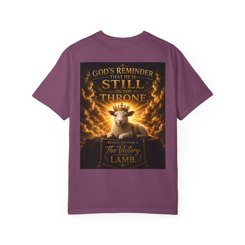 Spooktacular Revelation T-Shirt — "The Victory Lamb" Christian Halloween Graphic Tee
