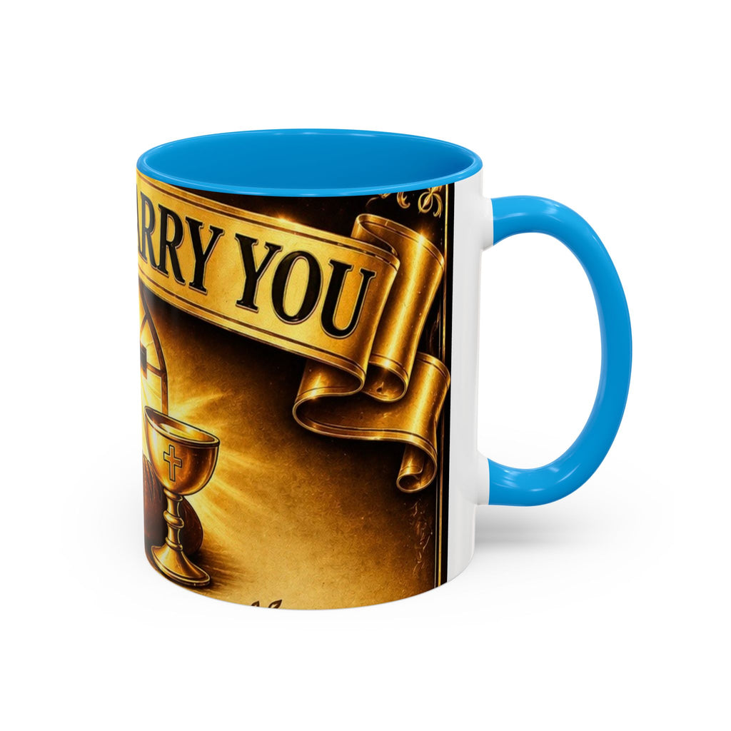Religious Communion Mug — 'I Will Carry You' Coffee Cup (11oz/15oz)