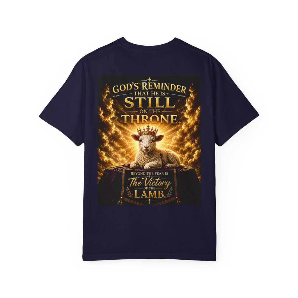 Christian Inspirational T-Shirt — "Speak Life" & "Still on the Throne" Faith Graphic Tee