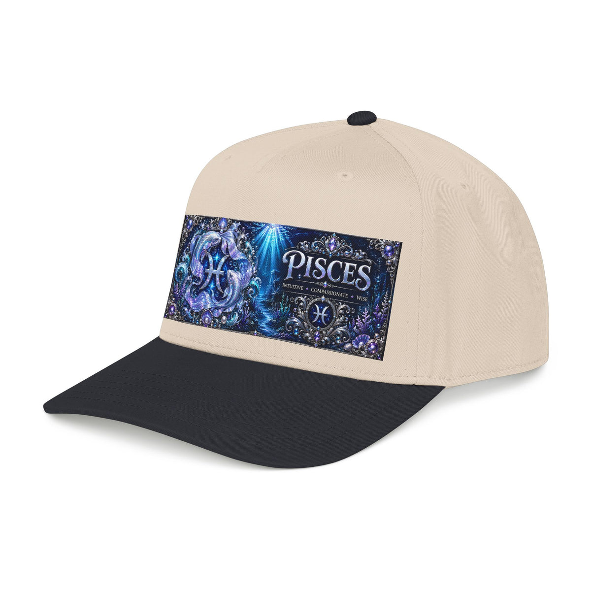 Pisces Zodiac Baseball Cap — Astrological Sign Trucker Hat