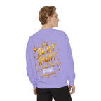 Built Right Sweatshirt — "Built Right: Beautiful. Brilliant." Gold Script Crewneck