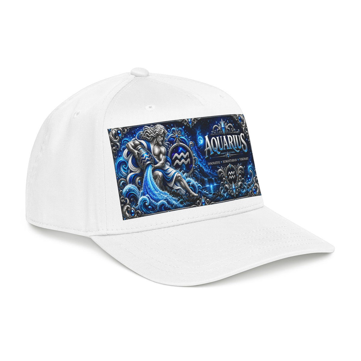 Aquarius Zodiac Baseball Cap — Water Bearer Astrology Hat