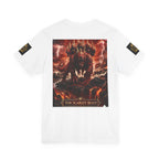The Scarlet Beast T‑Shirt — Fiery Dragon Graphic Tee